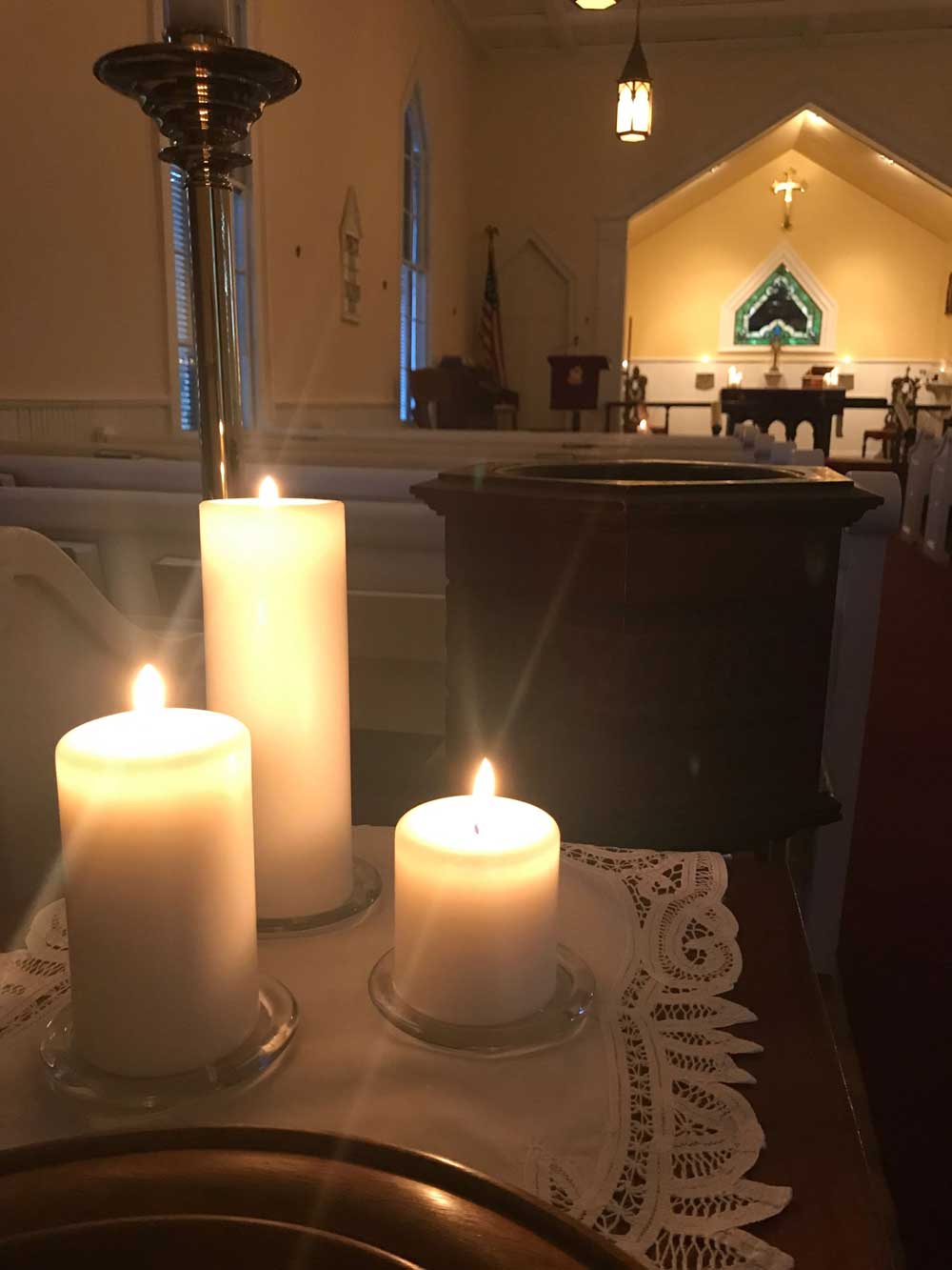 community candle prayers