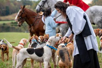 blessing of the hounds