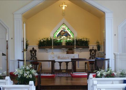 church altar